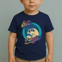 Dead In Paradise Tropical Skull Toddler T-Shirt thumb 2