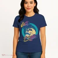 Dead In Paradise Tropical Skull Women's T-Shirt thumb 4