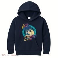 Dead In Paradise Tropical Skull Kids Hoodie thumb 0