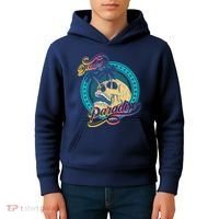 Dead In Paradise Tropical Skull Kids Hoodie thumb 4