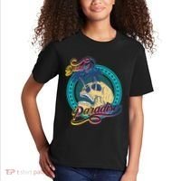 Dead In Paradise Tropical Skull Kids T-Shirt thumb 2