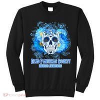 Dead Pancreas Society Diabetes Awareness Sugar Skull Sweatshirt thumb 0