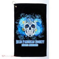 Dead Pancreas Society Diabetes Awareness Sugar Skull Golf Towel thumb 0