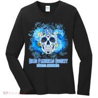 Dead Pancreas Society Diabetes Awareness Sugar Skull Women's Long Sleeve Shirt thumb 0