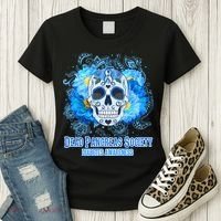 Dead Pancreas Society Diabetes Awareness Sugar Skull Women's T-Shirt thumb 3