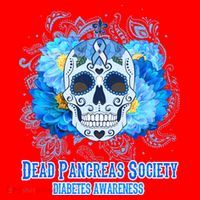 Dead Pancreas Society Diabetes Awareness Sugar Skull Santa Hat thumb 1