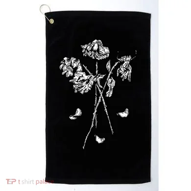 Dead Roses Golf Towel