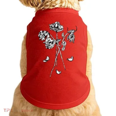 Dead Roses Doggie Tank