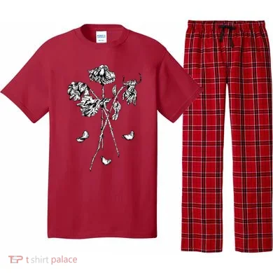 Dead Roses Pajama Set