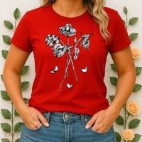 Dead Roses Women's T-Shirt thumb 2