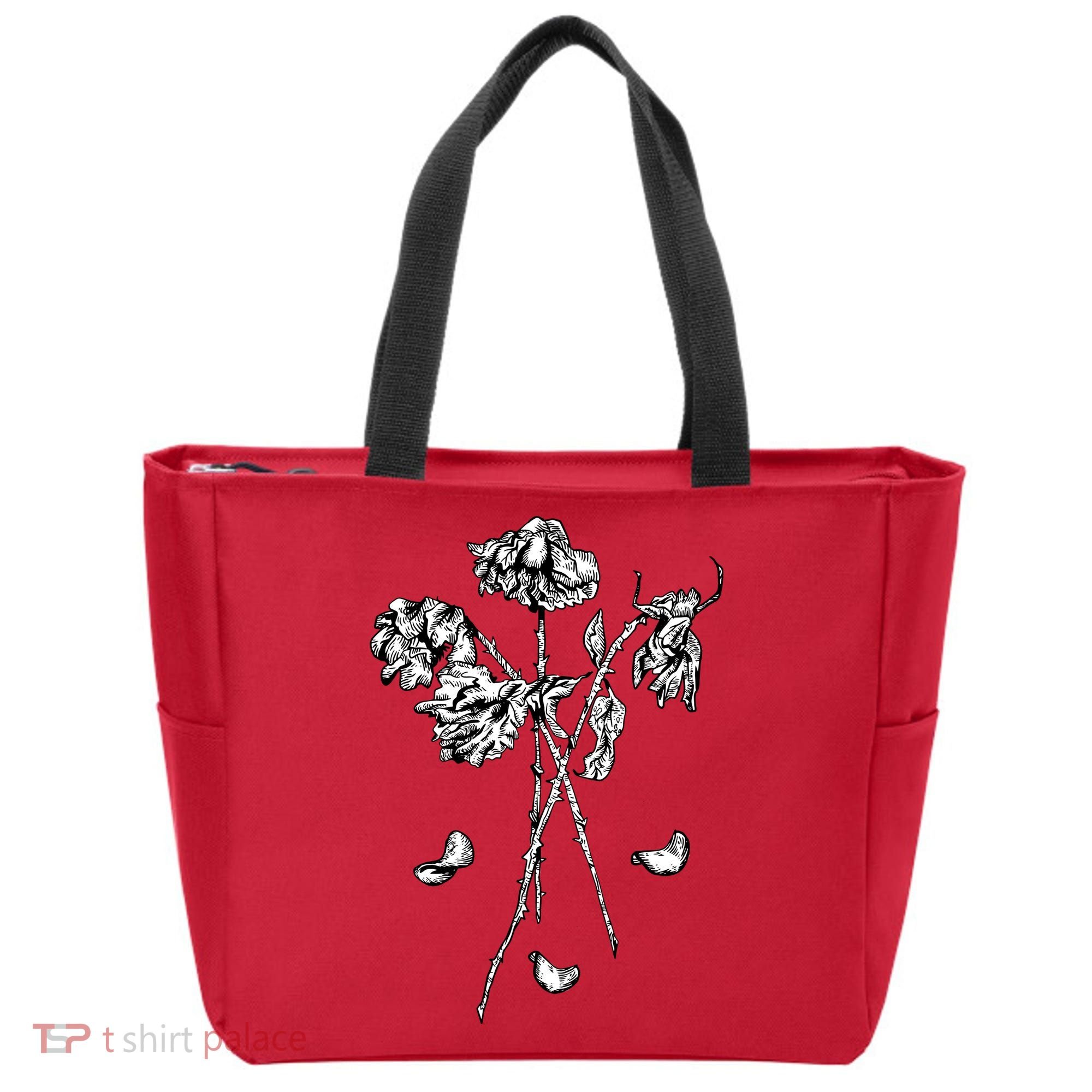 Dead Roses Tote Bag