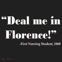 Deal Me In Florence Funny Nurse Beanie thumb 2