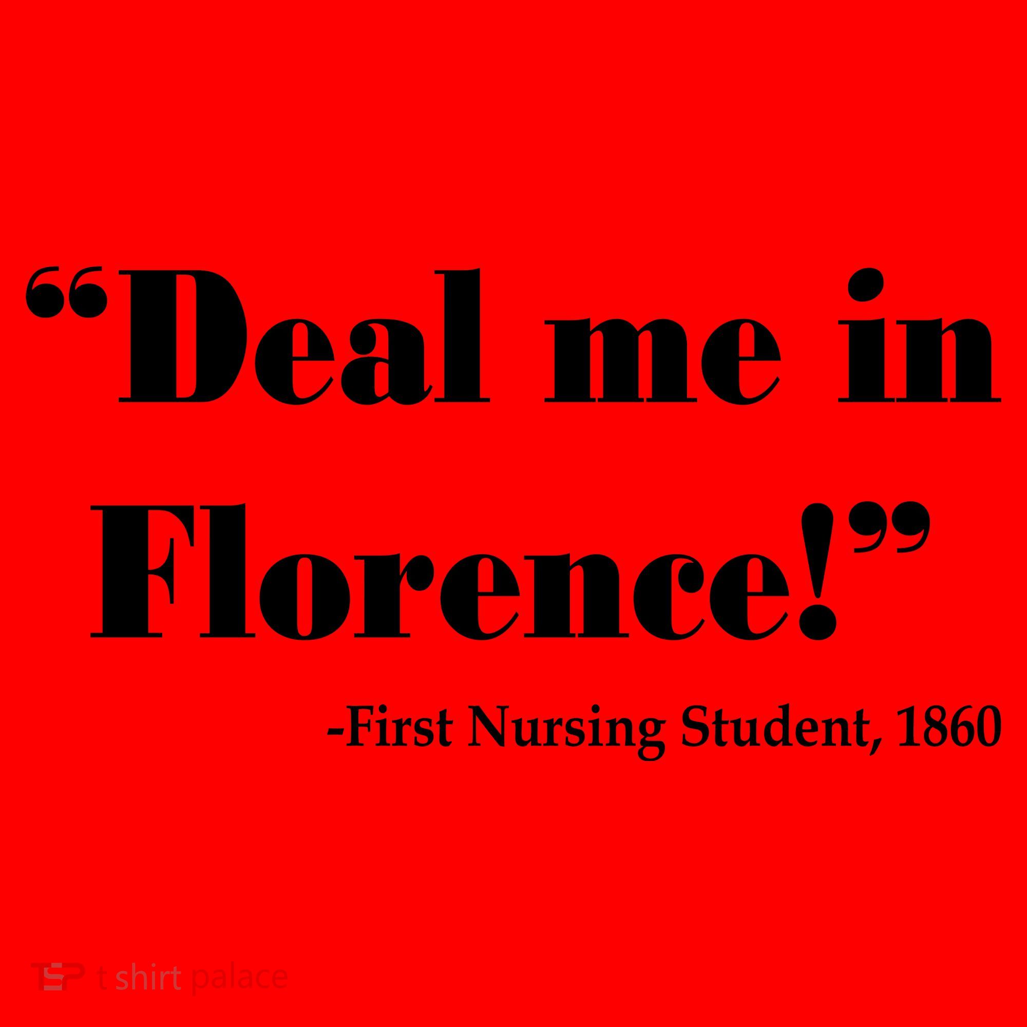 Deal Me In Florence Funny Nurse Santa Hat