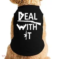 Deal With It Doggie Tank thumb 0