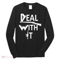 Deal With It Long Sleeve Shirt thumb 0