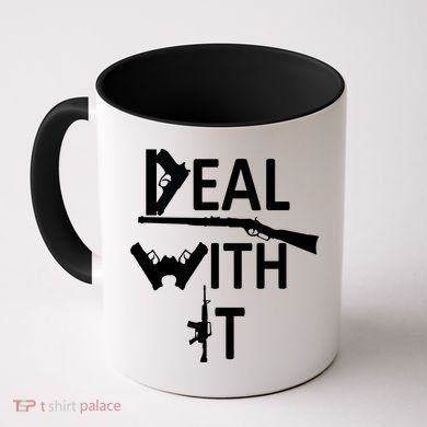 Deal With It Coffee Mug