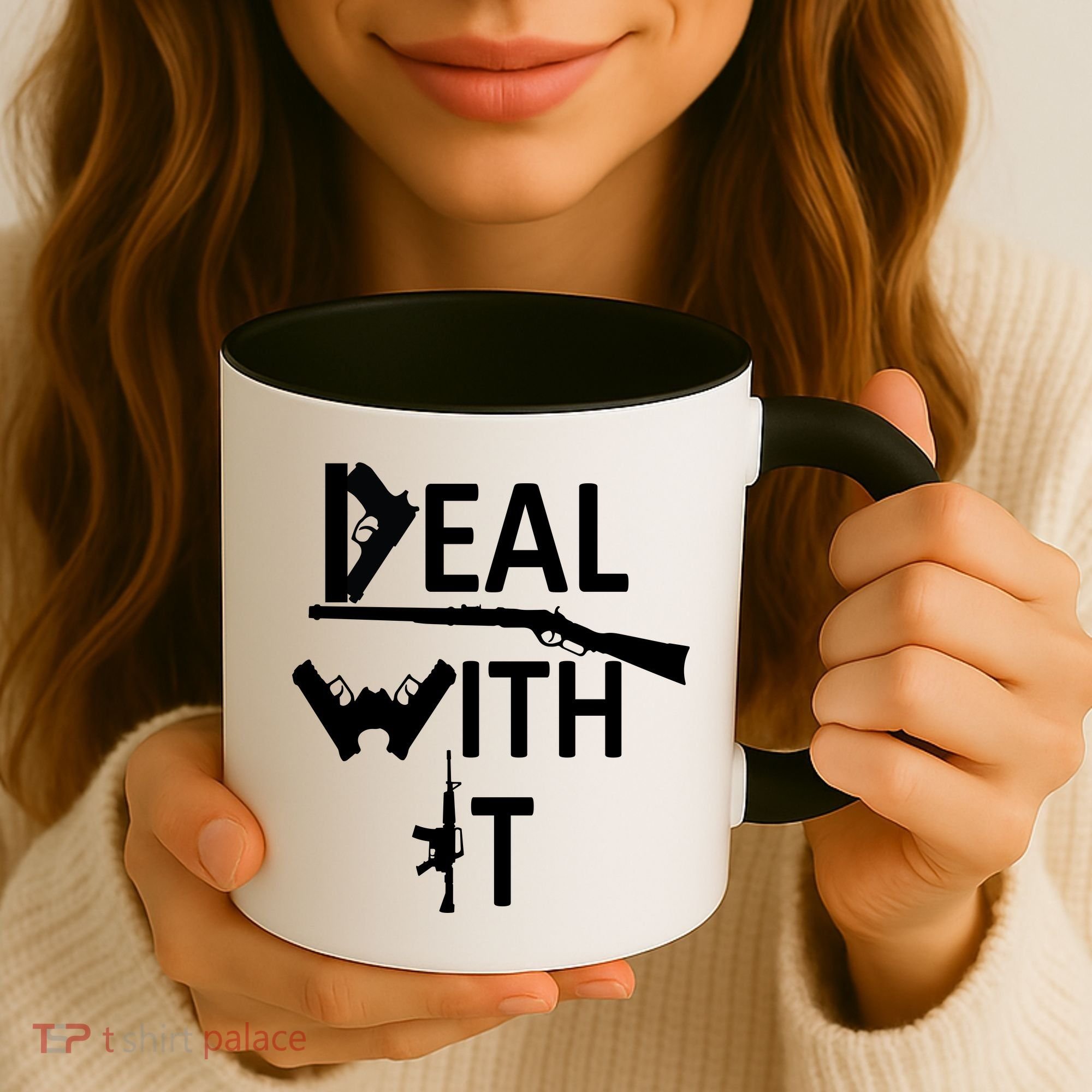 Deal With It Coffee Mug