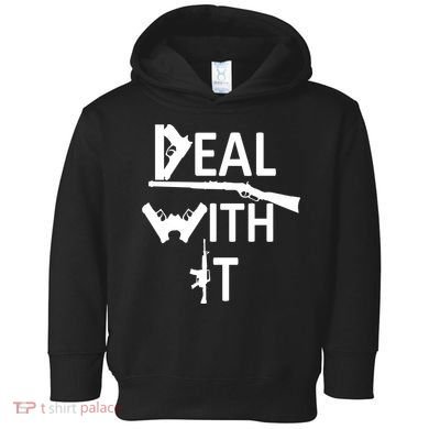 Deal With It Toddler Hoodie