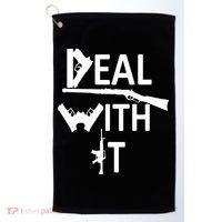 Deal With It Golf Towel thumb 0