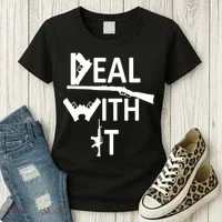 Deal With It Women's T-Shirt thumb 3