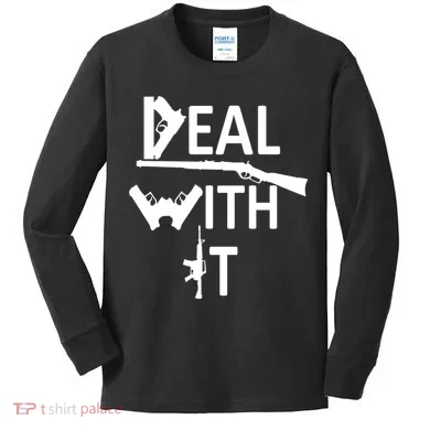 Deal With It Kids Long Sleeve Shirt