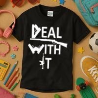 Deal With It Kids T-Shirt thumb 3