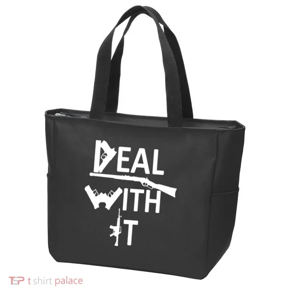 Deal With It Tote Bag