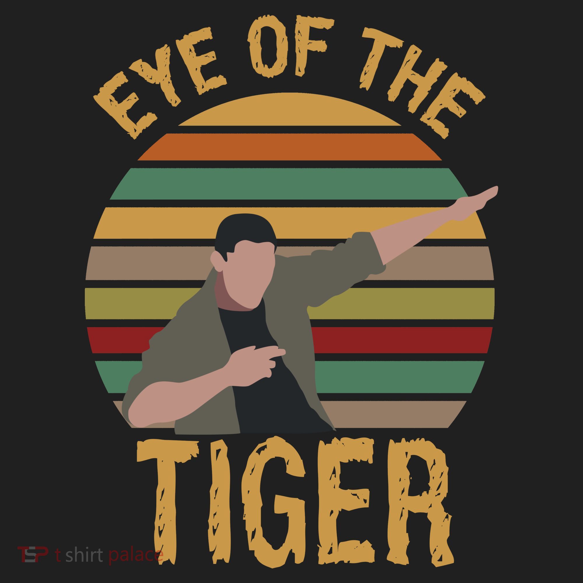 Dean Eye of the Tiger Golf Towel