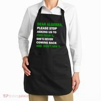 Dear Algebra Find Your X And Don't Tell Y Apron thumb 2