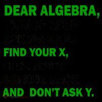 Dear Algebra Find Your X And Don't Tell Y Coffee Mug thumb 5