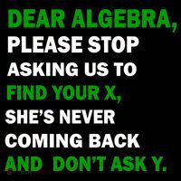 Dear Algebra Find Your X And Don't Tell Y Women's Hoodie thumb 2