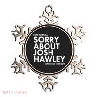 Dear America Sorry About Josh Hawley Sincerely Missouri  Ornament thumb 0