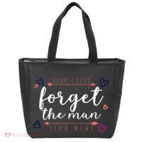Dear Cupid Forget The Man Send Wine Tote Bag thumb 0