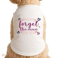 Dear Cupid Forget The Man Send Wine Doggie Tank thumb 0