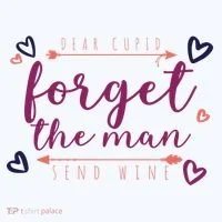 Dear Cupid Forget The Man Send Wine Bucket Hat thumb 4