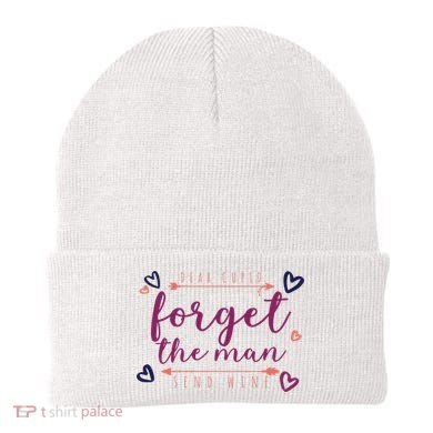 Dear Cupid Forget The Man Send Wine Beanie