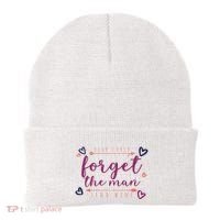Dear Cupid Forget The Man Send Wine Beanie thumb 0