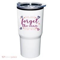 Dear Cupid Forget The Man Send Wine Tumbler thumb 0