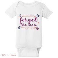 Dear Cupid Forget The Man Send Wine Baby Bodysuit thumb 0
