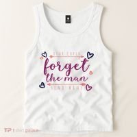 Dear Cupid Forget The Man Send Wine Tank Top thumb 2
