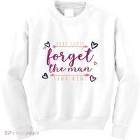 Dear Cupid Forget The Man Send Wine Kids Sweatshirt thumb 0