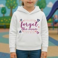Dear Cupid Forget The Man Send Wine Kids Hoodie thumb 3