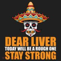 Dear Liver Today Will Be A Rough One Stay Strong1 Women's Sweatshirt thumb 2