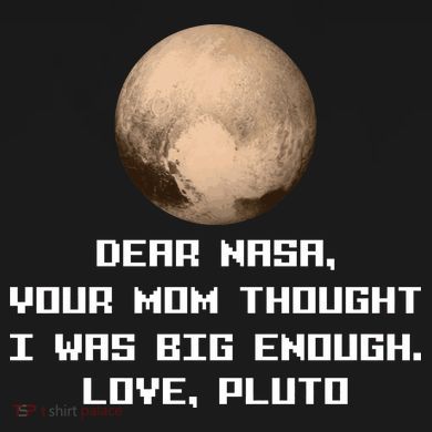 Dear NASA Your Mom Though I Was Big Enough Love Pluto Women's Perfect Tri Rocker Tank