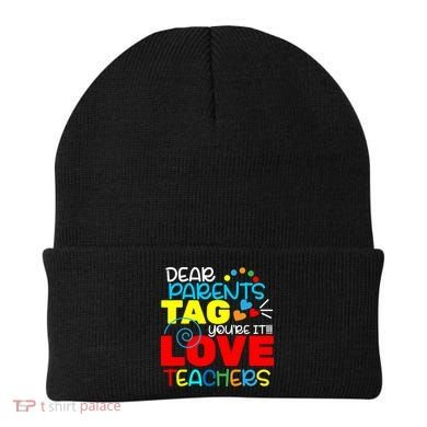 Dear Parents Tag Your It Beanie