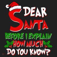 Dear Santa Before I Explain How Much Do You know Women's Sweatshirt thumb 2