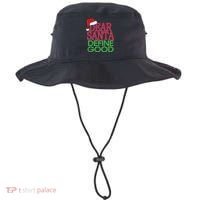 Dear Santa Define Good Funny Christmas Bucket Hat thumb 0