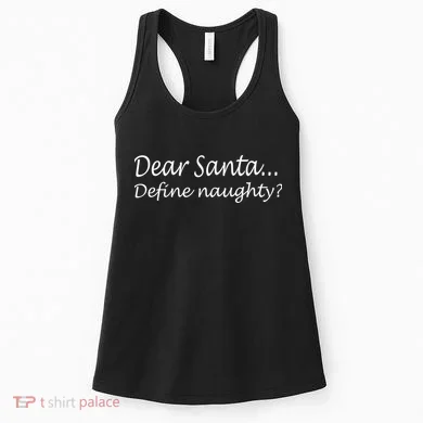 Dear Santa Define Naughty Women's Tank Top