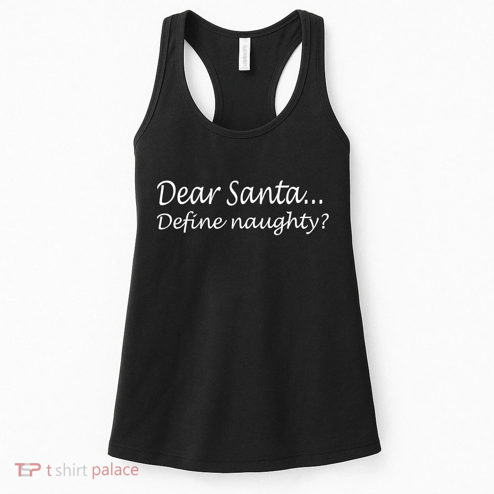 Dear Santa Define Naughty Women's Tank Top