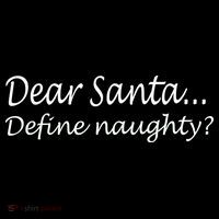 Dear Santa Define Naughty Women's Long Sleeve Shirt thumb 2